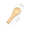 Wooden Tiny Wooden Spoons 2.16 in Handmade Bamboo Tiny Spoons Salt Spoons  For Ice Cream
