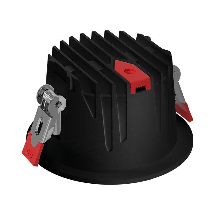 Spot LED Encastrable-Braytron-Noir-20W-3en1-IP20