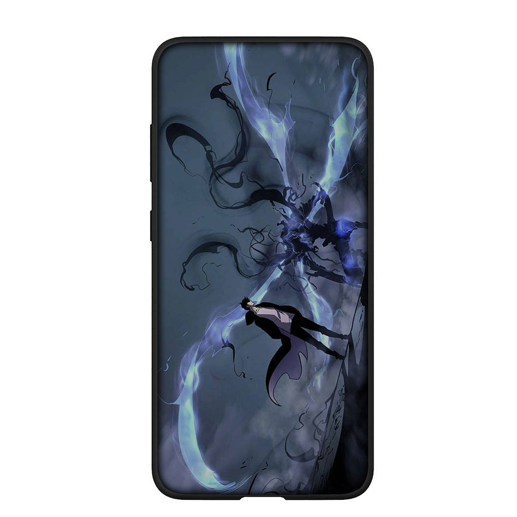 Чехол для телефона Samsung Galaxy S24 S23 iPhone 16 15 14 Xiaomi Redmi Note 13 12 11 Plus 10 9 Pro Max X XR OPPO Huawei Cartoon Solo Leveling Arise Cover