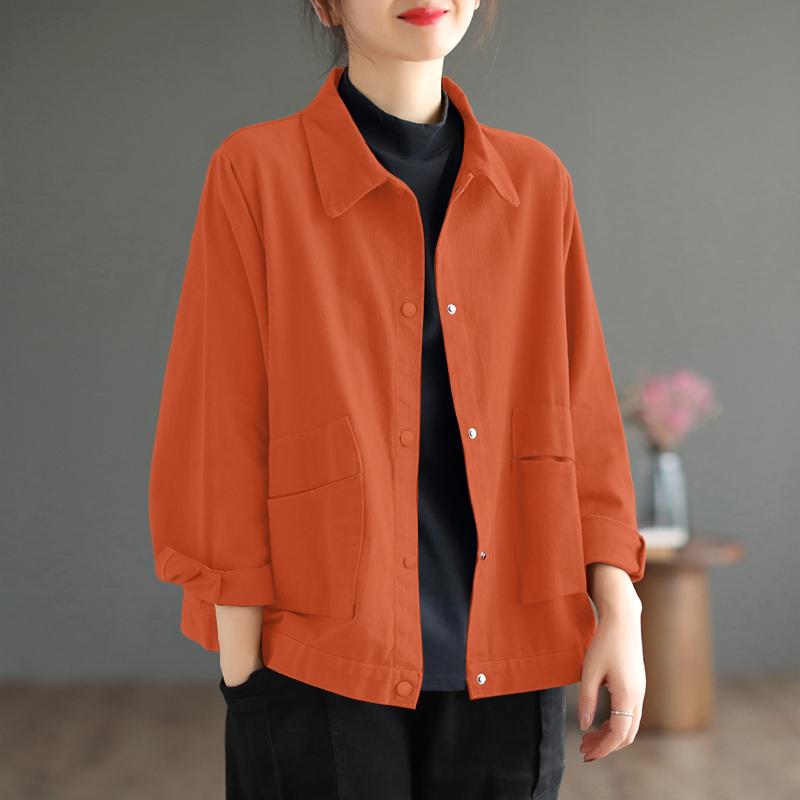 ZANZEA Женская повседневная блузка с отложным воротником и длинным рукавом