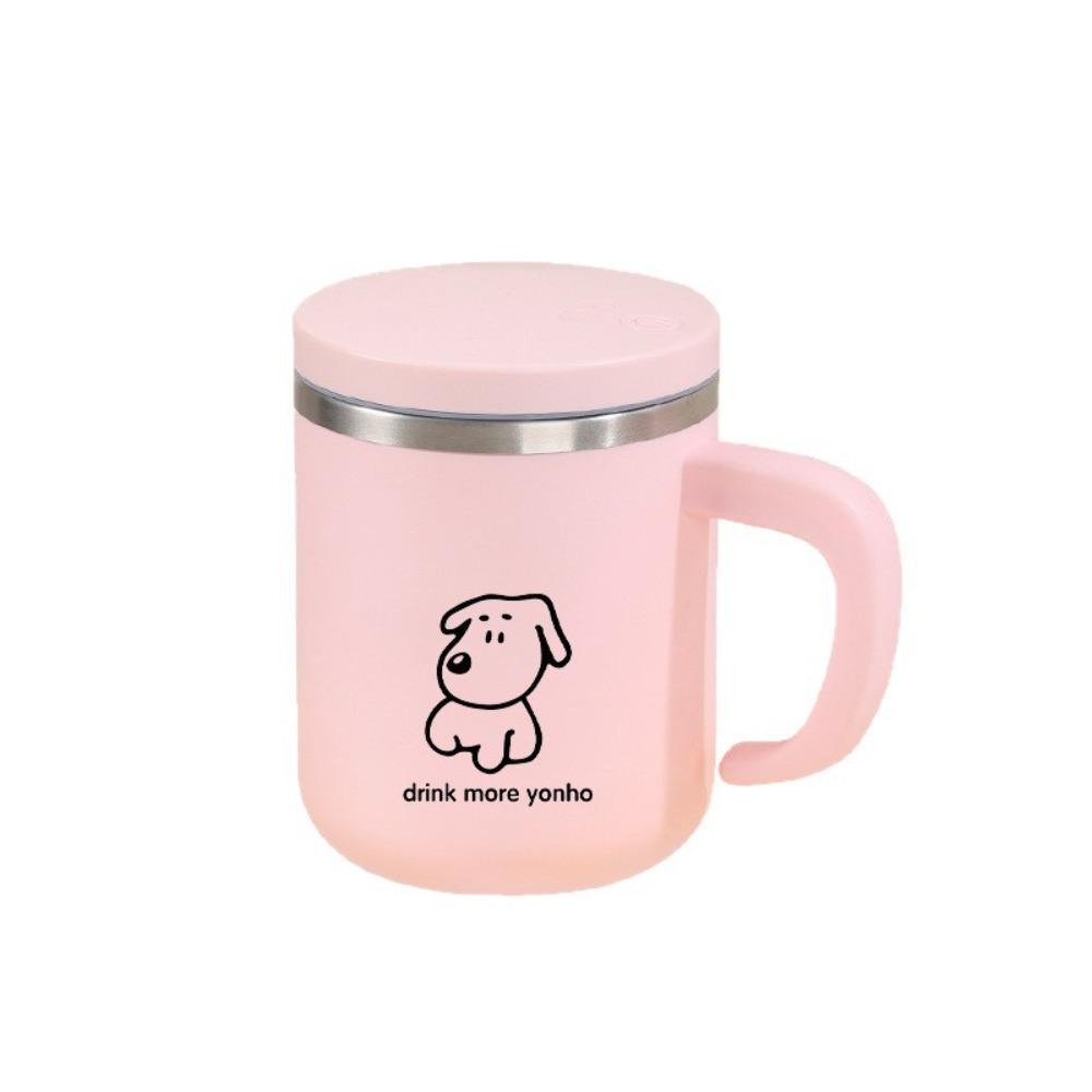 Detachable Design Automatic Stirring Cup Stirring Lid Electric Drink Mixer Office Use