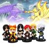 Naruto Cartoon 6pcs Character Pvc Toy Model Decoration Child Christmas Gift