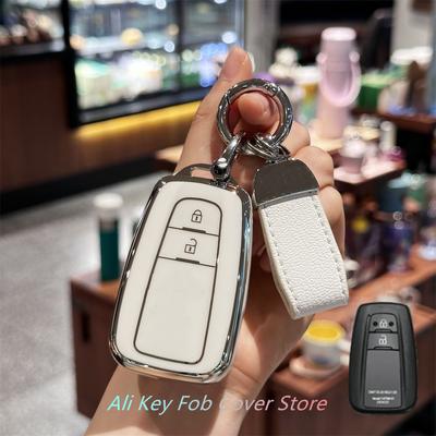 Чехол для брелока Брелок Брелок Ремешок для Toyota Prius Camry Corolla CHR C-HR RAV4 Land Cruiser Prado