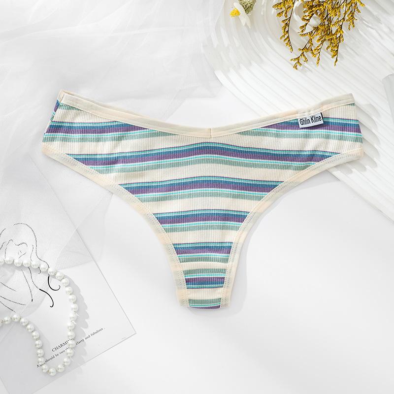TERMEZY Женское сексуальное нижнее белье с низкой талией, бесшовные радужные трусики, женские стринги, высокоэластичное нижнее белье, соблазнительные стринги, интимные