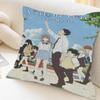 Подушка для сна A Silent Voice Подушка с аниме Подушка для дивана Подушка для изголовья кровати Чехол для подушки Чехол для подушки 45x45 см Модный