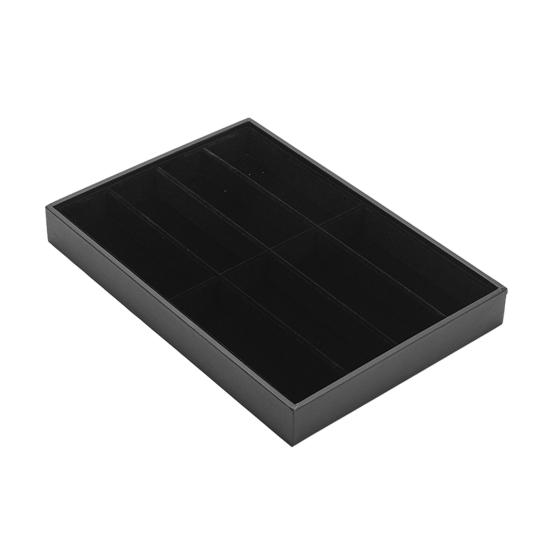 Органайзер для солнцезащитных очков, лоток, 8 ячеек, бархатный держатель для очков, коробка для хранения, штабелируемый, мужской, женский, для очков, часов, ювелирных изделий, витрина