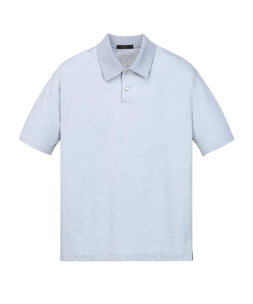 Jilseutyueoteunyuyogmaen Linen Blend T-Shirt - Sky Blue (Jnts6B501B1)