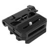Quick Release Plate 14 and 38 Inch Screw Thread Universal Foldable Mount Adapter for Camera