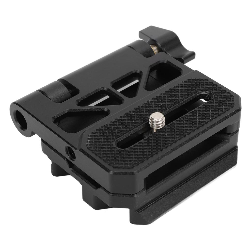 Quick Release Plate 14 and 38 Inch Screw Thread Universal Foldable Mount Adapter for Camera