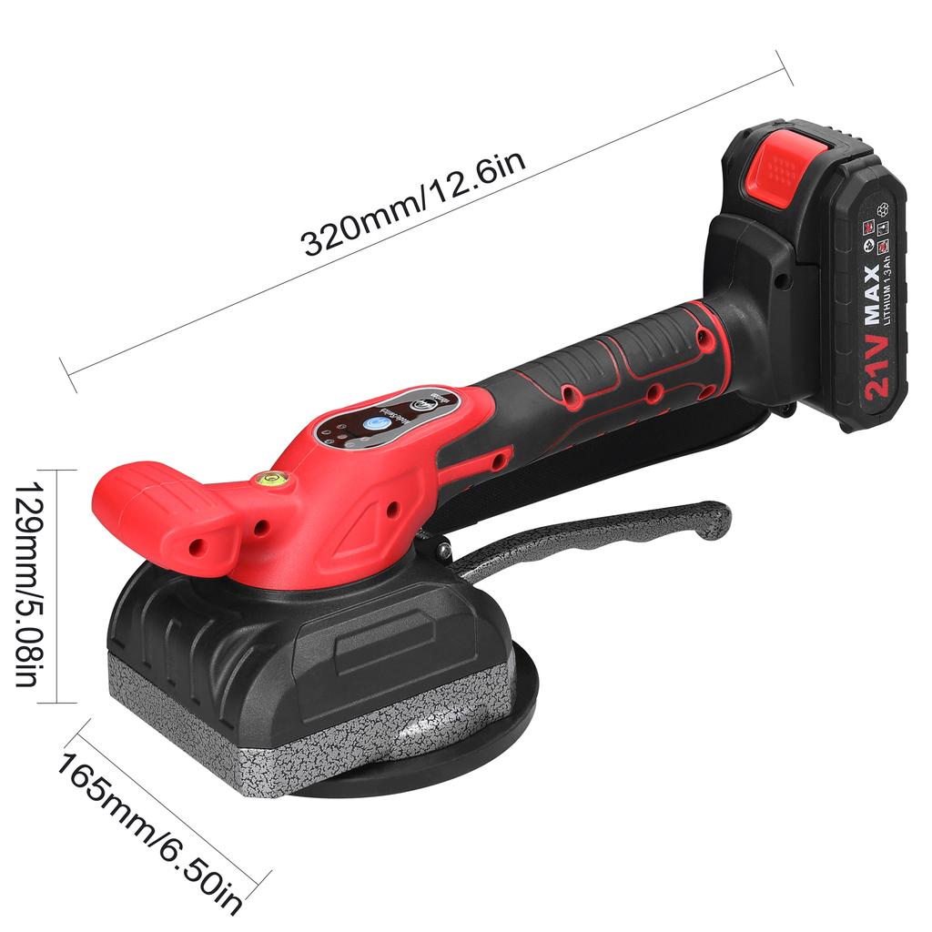 21 В плиточная машина с высокой грузоподъемностью, настенная напольная плитка, укладка вибрационного инструмента для дома