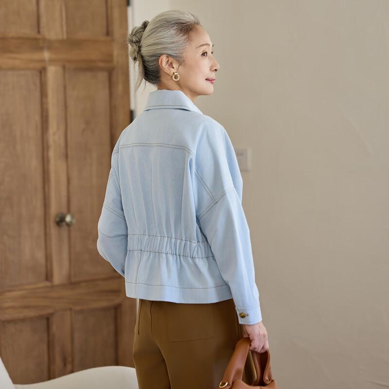 Женская повседневная джинсовая куртка