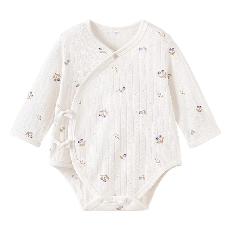 Летний боди Babylove для новорожденных из модала и хлопка, жаккардовый