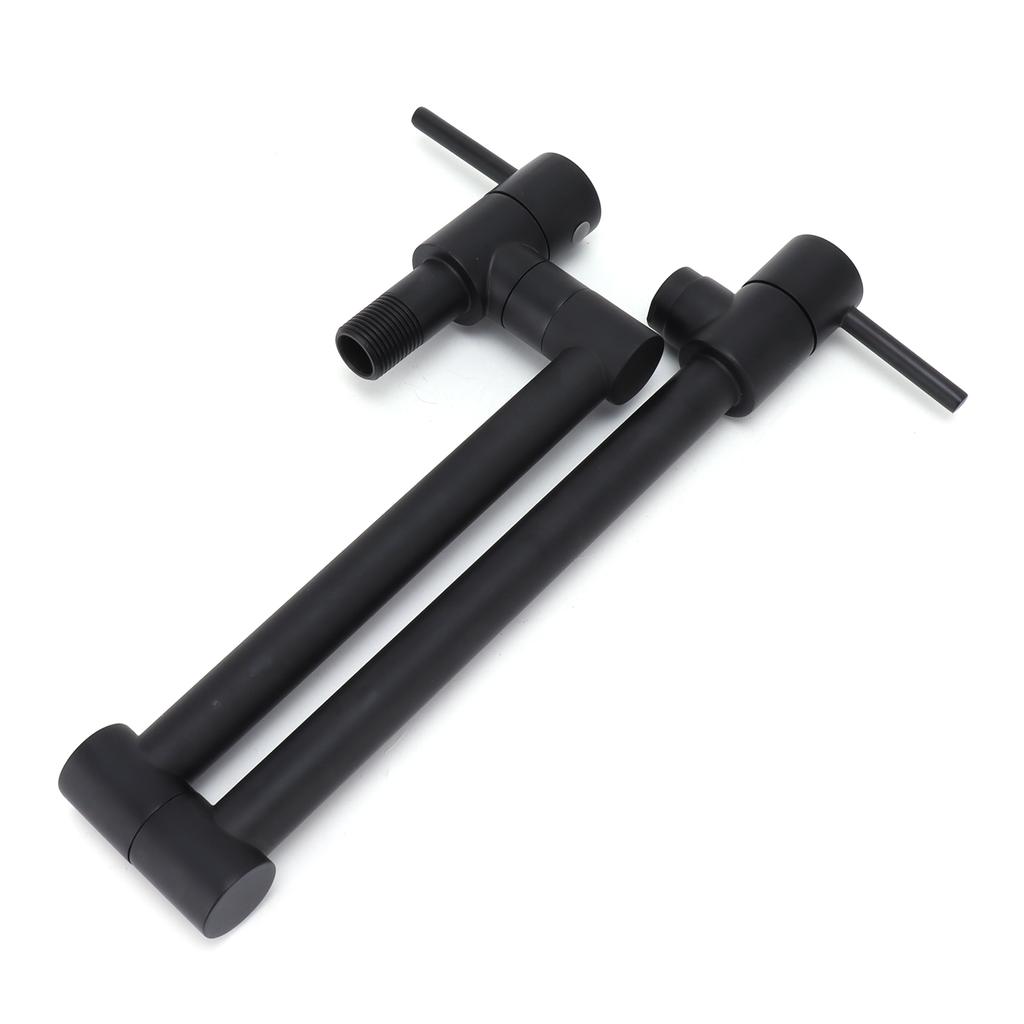 Folding Faucet Water Tap Sink Faucet with 2 Handles for Kitchen Bathroom Water Purifier