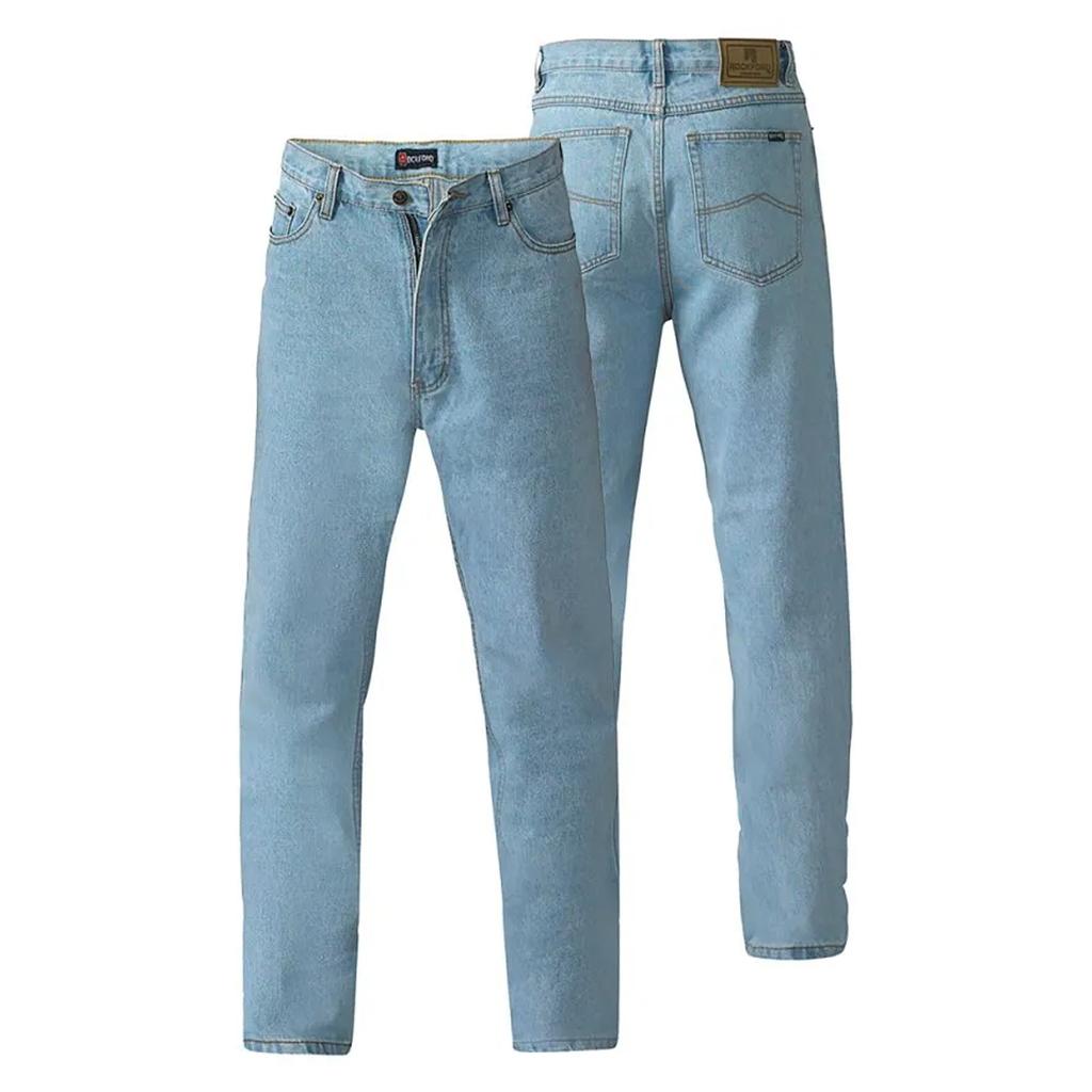 Duke Mens D555 Rockford Denim Comfort Jeans