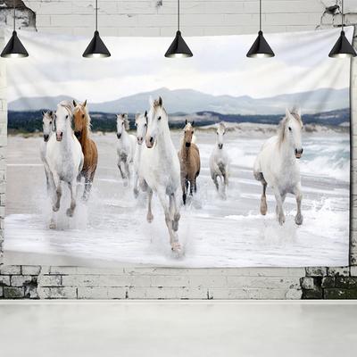 Pentium Horse Print настенный гобелен с 3D цифровой печатью домашний декор настенный ковер ковры подвесное одеяло богемное украшение