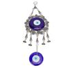 Синий Глаз Настенное Украшение Уникальный Подвесной Кулон Полые Цветы Турецкий Счастливый Настенный Орнамент для Дома ОфисаГлаза