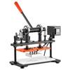 Heated Leather Cutting Machine 260 X 120 Mm Plate Stamping Machine, For Stamping, Leather Embossing & Die Cutting, 1.5 T Pressure, 12 Mm Stroke, Dual