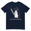Flight Was Never An Option Funny Penguin With Knife TShirt