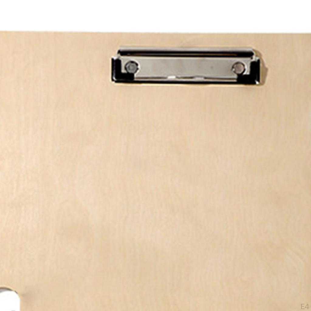 Портативный деревянный планшет для рисования с зажимом для художников и студентов