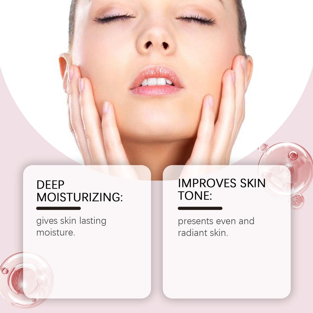 Осветляющий увлажняющий крем Глубоко увлажняет Оптимизирует тон кожи Шелковистая текстура Для всех типов кожи