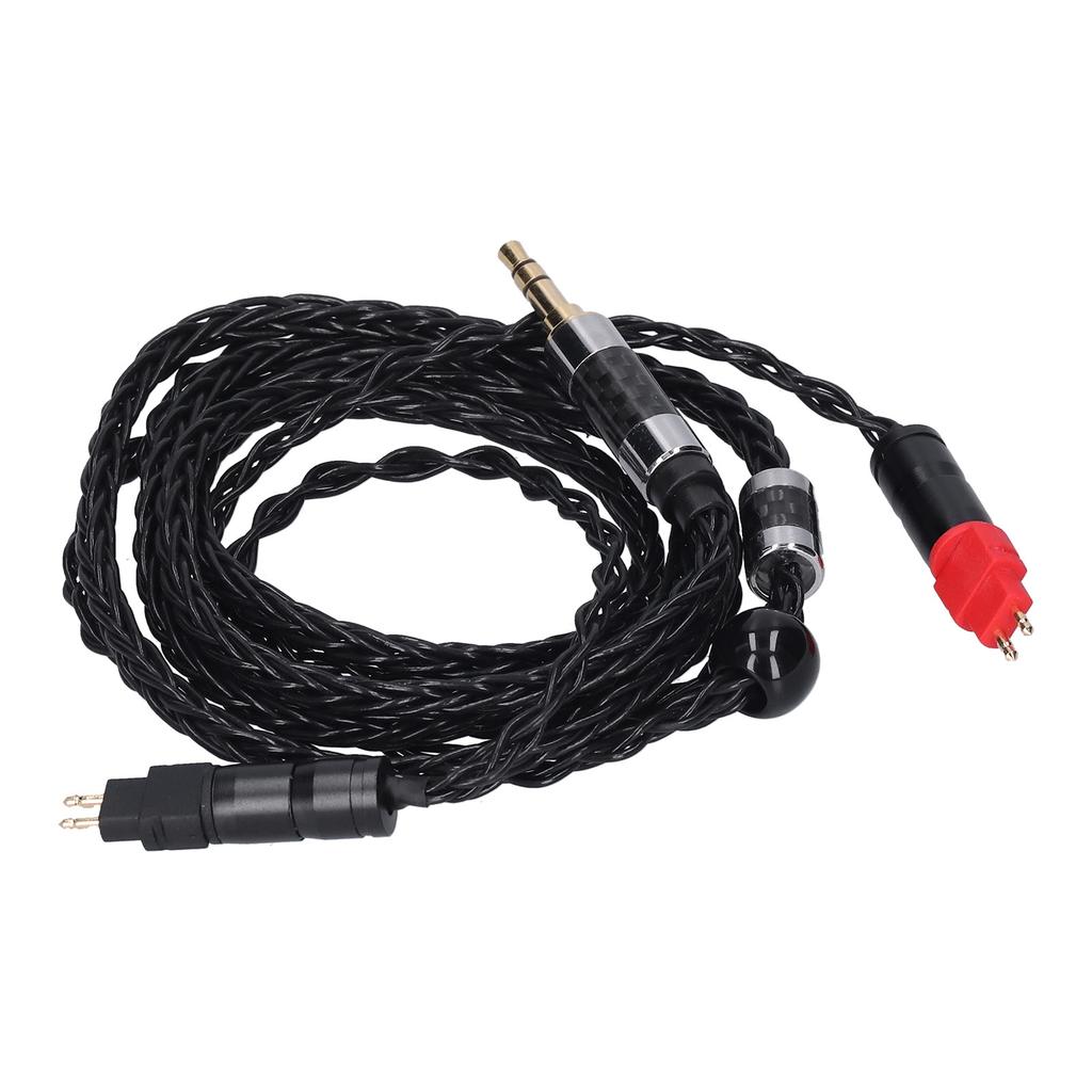 Двойная игла 8-жильный сбалансированный OCC посеребренный o кабель для Sennheiser HD600 HD5803.5mm стерео