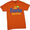 Новая футболка Fanta для взрослых - Логотип Fanta Orange