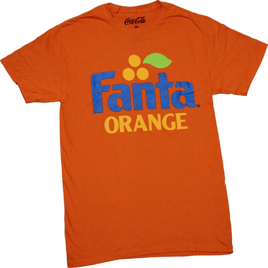 Новая футболка Fanta для взрослых - Логотип Fanta Orange