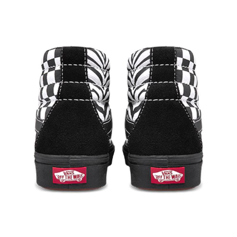 Vans Sk8 Hi ComfyCush 'Mixed Media Black Checker' Vans VN0A3WMB17Q