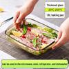 1.6l amber baking dish