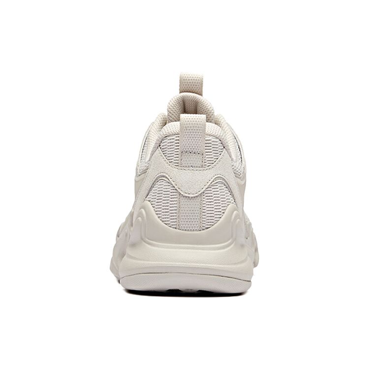 Anta Серия Lifestyle Trendy Casual Non-Slip Wear Resistance Shock Absorbing Low-Top Dad Shoes Men sneakers Gray 11918881-4