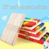 Натуральные березовые палочки для мороженого, упаковка 50 шт. для DIY-моделей и смешивания косметики