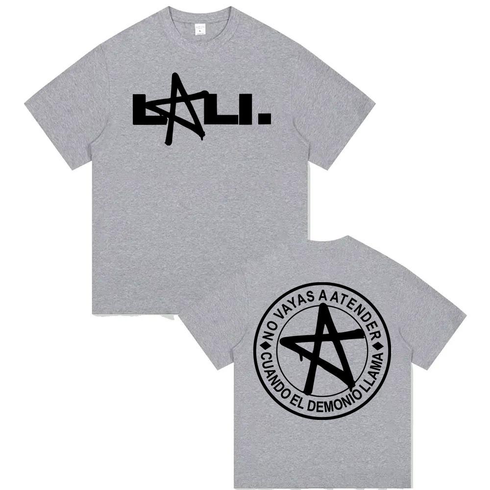 Singer Lali Esposito Tour 2025 Summer Logo Merch 100 Pure Cotton Printed Tshirt Men Women Retro Oversized Hip Hop Clothing