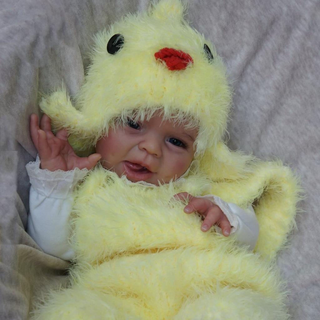 BZDOLL 3D Skin Art Doll Visible Veins Soft Silicone Reborn Baby Toy For Girl 50CM Cloth Body Bebe Boneca Handmade Birthday Gift