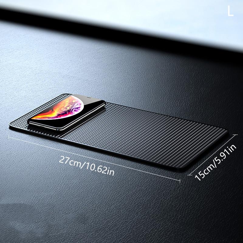 Автомобильная приборная панель липкий противоскользящий ПВХ коврик авто нескользящий липкий гелевый коврик для стайлинга салона автомобиля для телефона держатель солнцезащитных очков