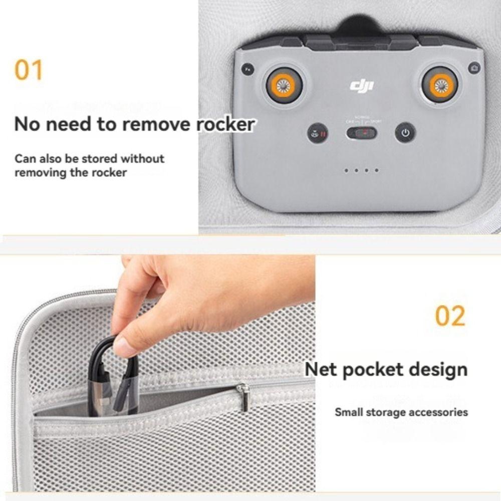 Hard Shell Drone Carrying Case Shockproof Handbag Drone Accessories Organizer for DJI  Neo