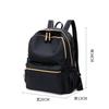 Casual Oxford Backpack Women Black Waterproof Nylon School Bags for Teenage Girls Travel Tote Backpa