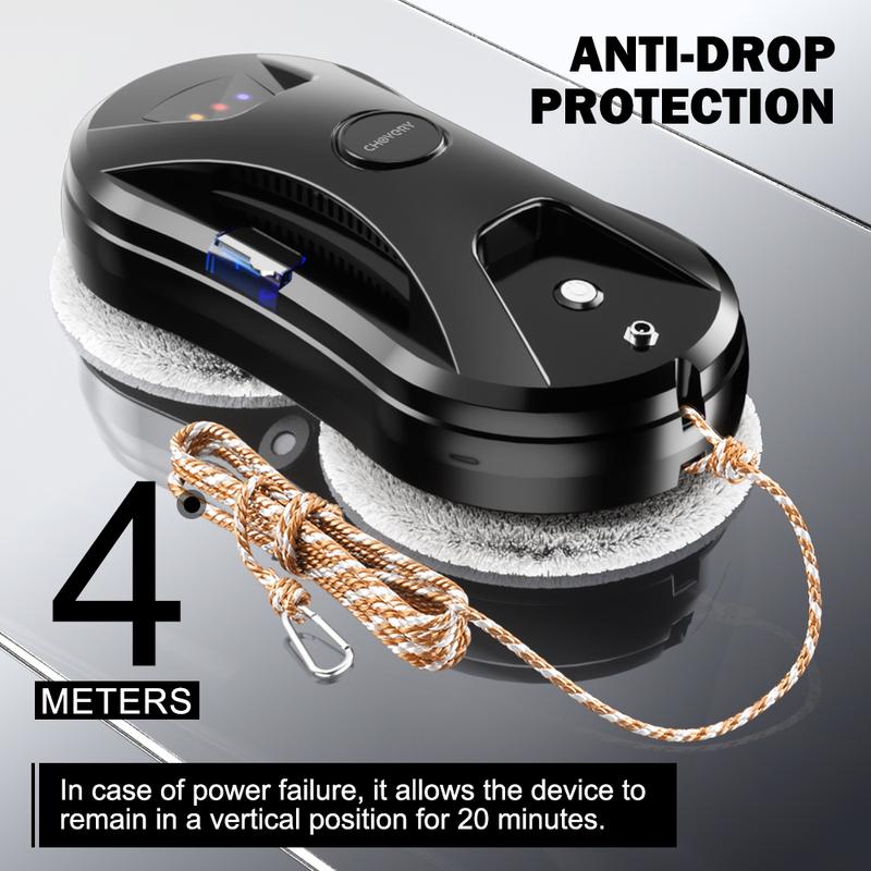 ChOVERY Vacuum Cleaner Window Electric Glass Window Cleaning Robot APP Control Robot Window Cleaner Automatic Water Spray