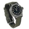 Military Watch TYPE 24H Black Dial Green Cloth Strap [M.R.M.W.] Men's A-11