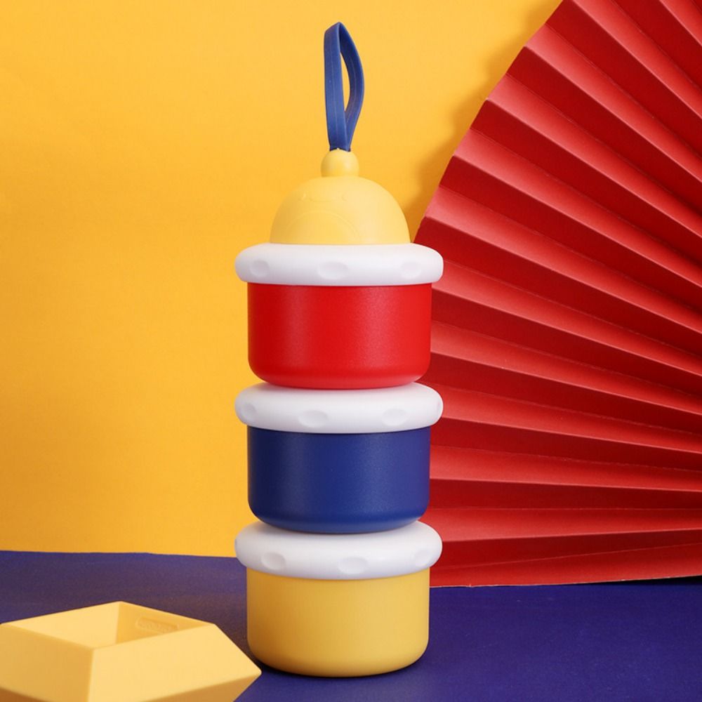 Портативный детский контейнер для хранения еды, ланч-бокс, модный детский дозатор для кормления младенцев, для младенцев и малышей