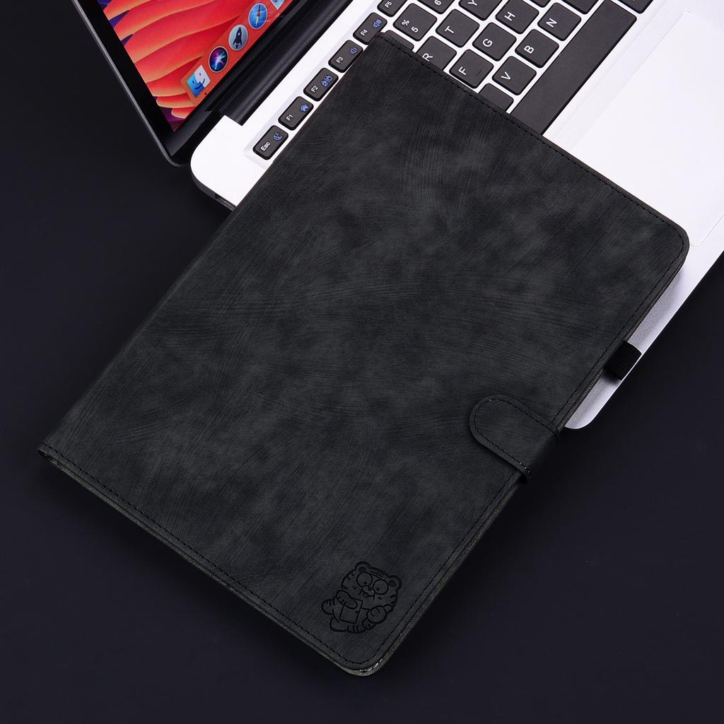 Кожаный чехол-кошелек для планшета iPad 9-го 8-го 7-го 6-го поколения Милый тигр 9.7 10.2 Mini6 Air 3 2 1 Pro 11 2025 Подставка Умный чехол