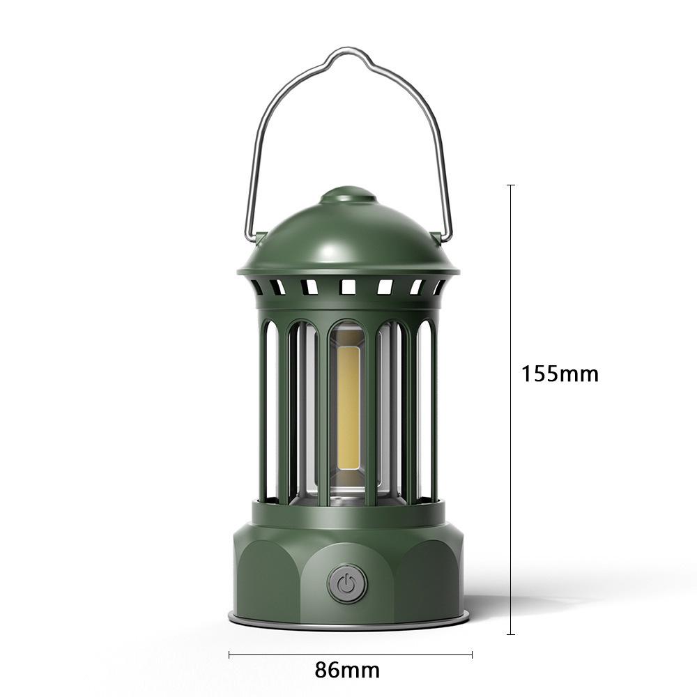 Rechargeable Retro Camping Light: Outdoor Hanging, Handheld Tent Illumination