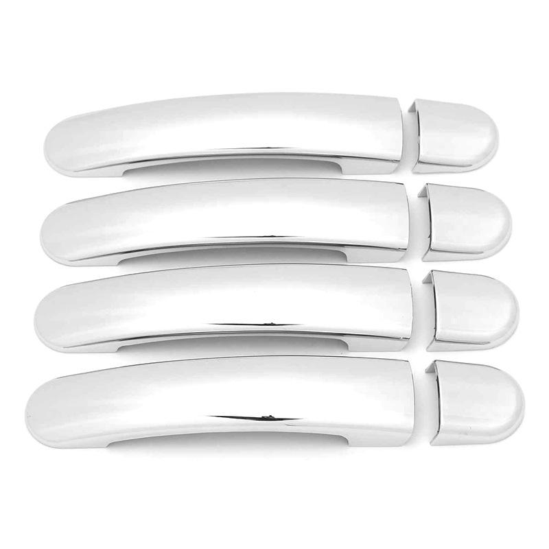Car Door Handle Cover Trim Overlay Sticker Protector For VW Sagitar Jetta A6 2012-2017 Gloss Black Auto Exterior Parts