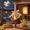 Material Kit Flower Tassel Hanging Handmade Moon Festival Pendants  Holiday Gift