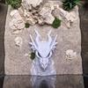 Аквариумная пещера с дизайном дракона, 3D-печатный туннель-укрытие для рыб под гравием, с смотровыми отверстиями для креветок-петушков, плеко, коридорасов