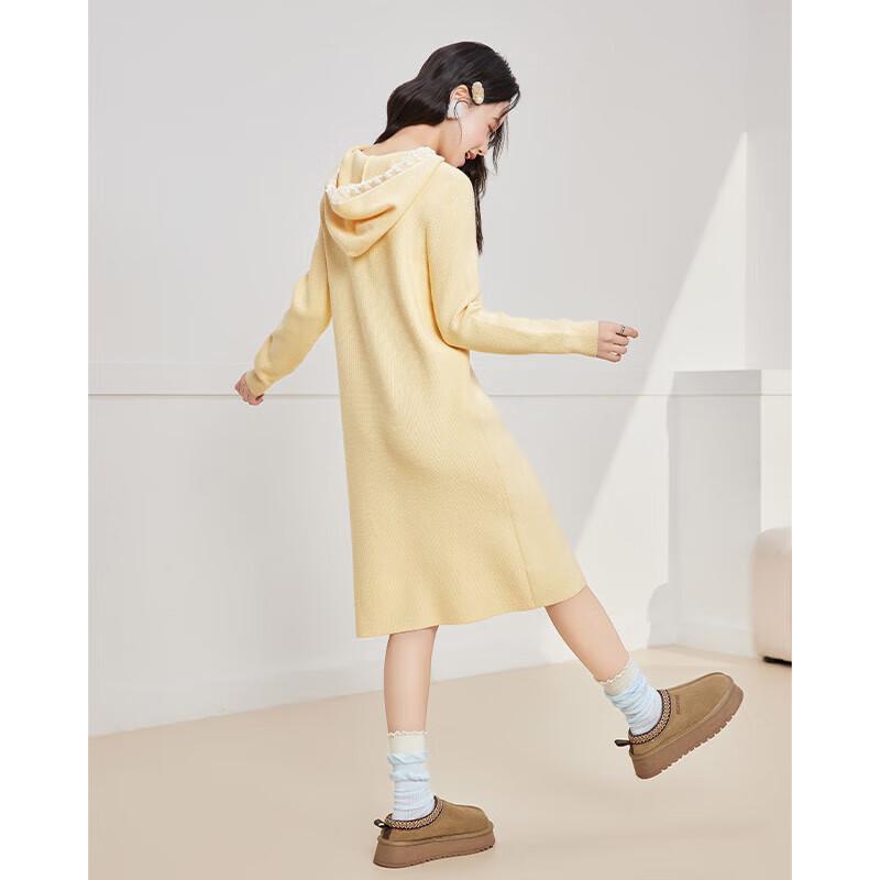 IEF Petite 2025 Осень Универсальная Вязаная Туника Приталенного Кроя