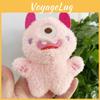 Monster Colorful Oneeyed Plush Toy Doll Keychain For Kids Bags And Backpacks