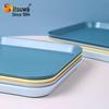 Ins Style Matte Melamine Rectangular Serving Tray