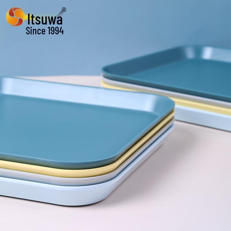 Ins Style Matte Melamine Rectangular Serving Tray