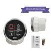 KUS 52mm 4 LED Engine Alarm Gauge Meter Volt Water Temp Oil Pressure CHK ENG 12V 24Volts for Car Racing Speedboats