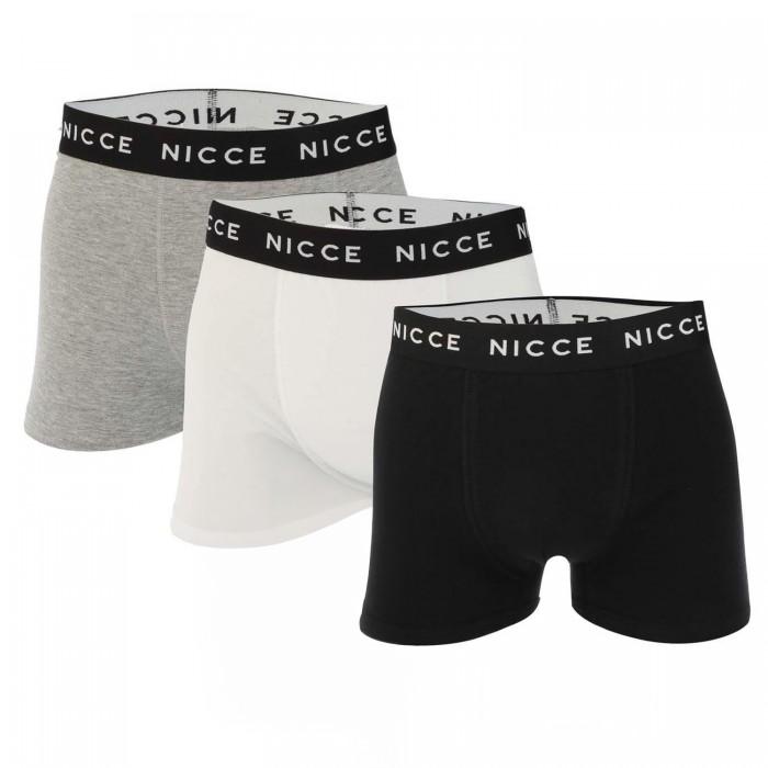 Nicce Mens Luzern Boxer Shorts (Pack of 3)